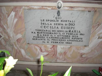 Lapide funeraria di Cecilia
