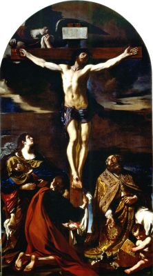 G. Francesco Barbieri, detto Guercino, 1624-25
Crocifisso con Maria, la Maddalena, S. Giovanni e S. Prospero
