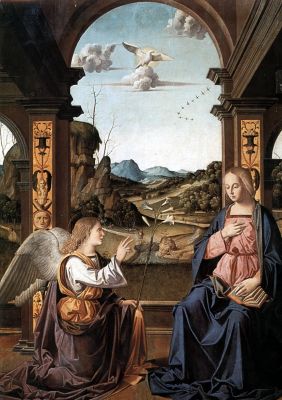 Forlì: Annunciazione - Marco Palmezzano 1460- 1539
