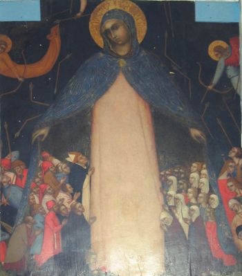 Genova: Madonna della Misericordia (1363), Barnaba da Modena
