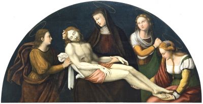 Perugia:Pieta (1522) Domenico Alfani
