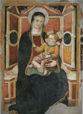 Orvieto, Madonna col Bambino, anonimo
